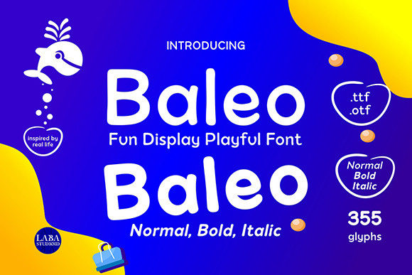 Baleo: A Vintage Sans Serif for Modern Brands