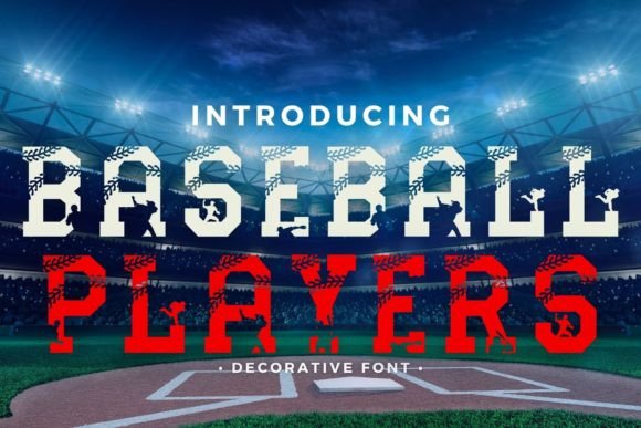 Baseball Players: A Sporty Font for Bold Branding