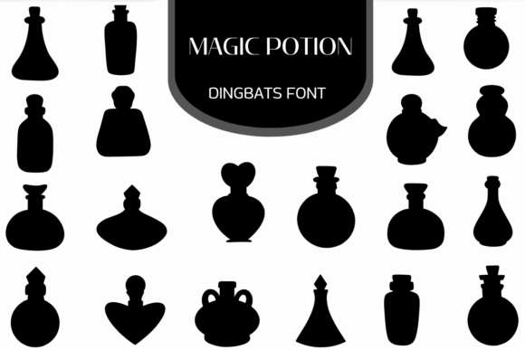 Enchant Your Designs with the Whimsical Magic Potion Typeface