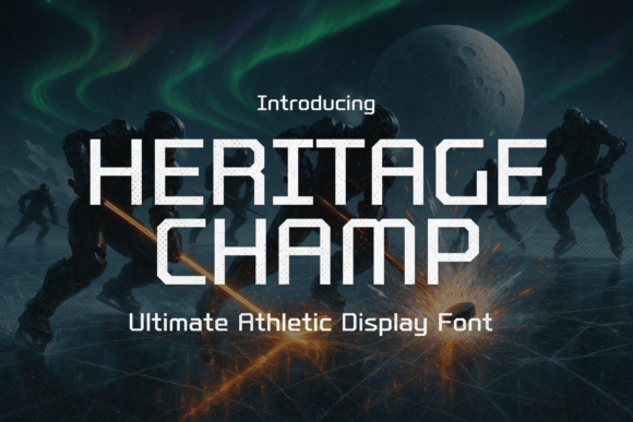 Heritage Champ: Commanding Attention in Sports Design