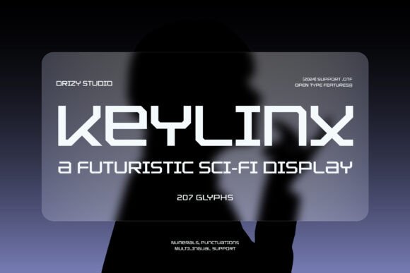 Keylinx: A Futuristic Font for Modern Tech Design
