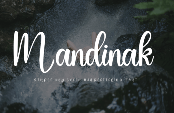 Mandinak: The Handwritten Font for Authentic Design