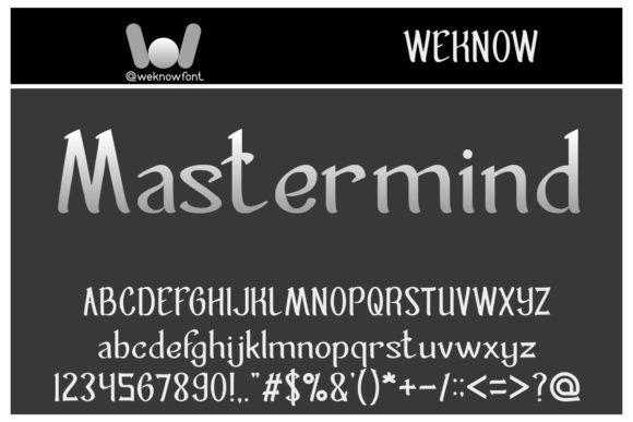 Mastermind: A Bold Slab Serif for Distinctive Branding