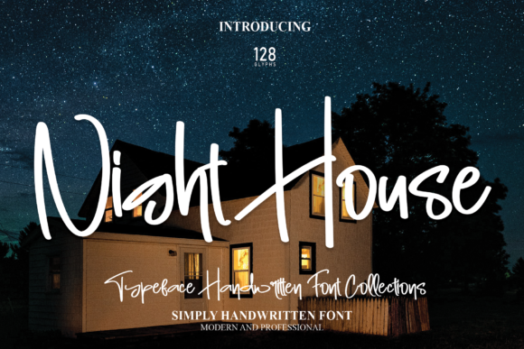 Night House: Capturing Handwritten Authenticity for Modern Brands