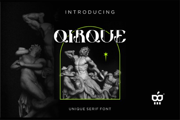 Qirque: The Stylish Serif Font for Bold Creative Projects