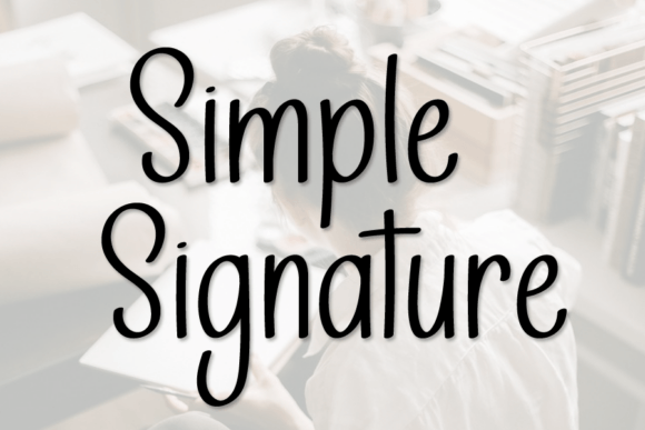 Simple Signature: Your Go-To for Authentic Handwritten Style