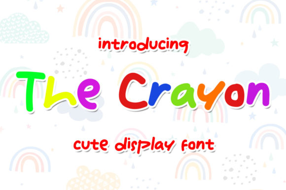 The Crayon Font: A Handwritten Touch for Authentic Design