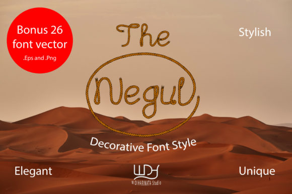 The Negul: A Stylish Font for Outstanding Design
