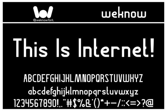 This is Internet: A Sans Serif for the Modern Creative