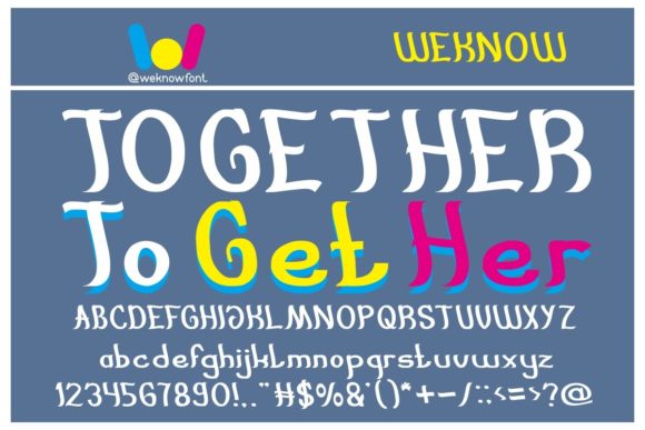 Together: A Slab Serif with Modern Edge